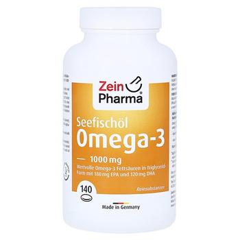 Omega-3 1000 mg Seefischöl Softgelkapsel hochdosiert – PZN 13721801 – PZN 13721801