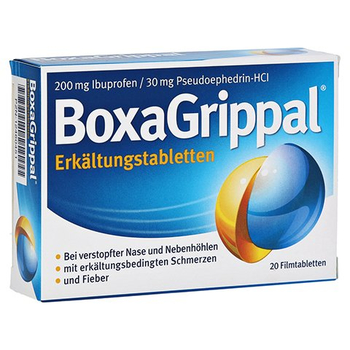 BoxaGrippal Erkältungstabletten 200mg/30mg – PZN 12460451 – PZN 12460451