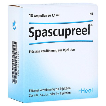SPASCUPREEL Ampullen – PZN 951221 – PZN 951221