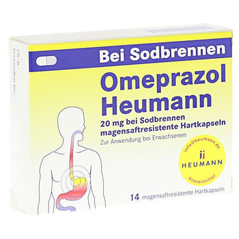 Omeprazol Heumann 20mg bei Sodbrennen – PZN 7516480 – PZN 7516480