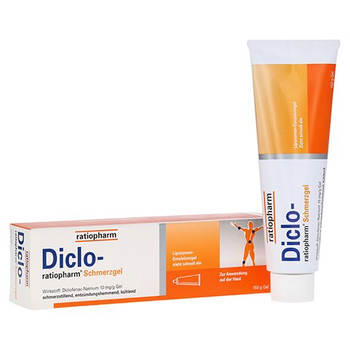 Diclo-ratiopharm Schmerzgel – PZN 10929990 – PZN 10929990