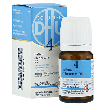 BIOCHEMIE DHU 4 Kalium chloratum D 6 Tabletten – PZN 274074 – PZN 274074