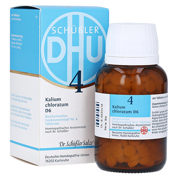BIOCHEMIE DHU 4 Kalium chloratum D 6 Tabletten – PZN 6584031 – PZN 6584031