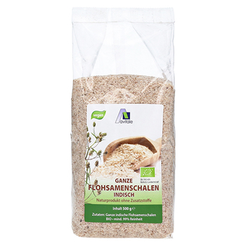 Avitale Flohsamenschalen Indisch Bioqualität – PZN 12562128 – PZN 12562128