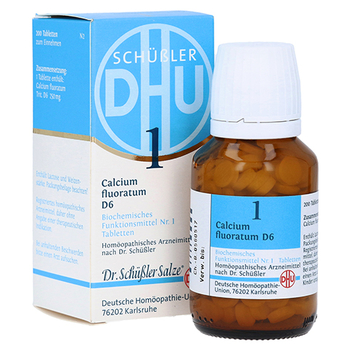 BIOCHEMIE DHU 1 Calcium fluoratum D 6 Tabletten – PZN 2580378 – PZN 2580378