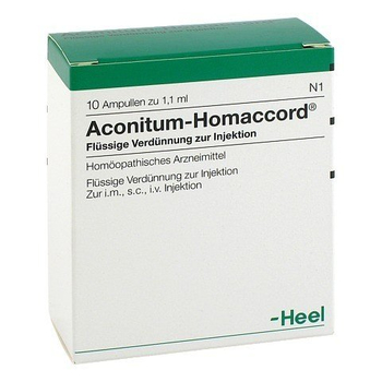 ACONITUM HOMACCORD Ampullen – PZN 10375 – PZN 10375