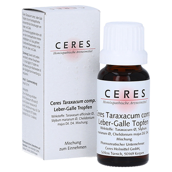 CERES Taraxacum comp.Leber-Galle Tropfen – PZN 14050869 – PZN 14050869