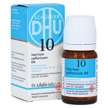 BIOCHEMIE DHU 10 Natrium sulfuricum D 6 Tabletten – PZN 274654 – PZN 274654