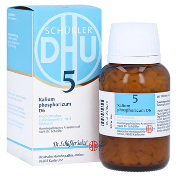 BIOCHEMIE DHU 5 Kalium phosphoricum D 6 Tabletten – PZN 6584060 – PZN 6584060