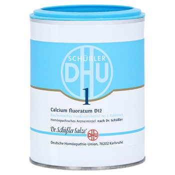 BIOCHEMIE DHU 1 Calcium fluoratum D 12 Tabletten – PZN 273815 – PZN 273815