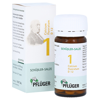 BIOCHEMIE Pflüger 1 Calcium fluoratum D 12 Tabl. – PZN 6318720 – PZN 6318720