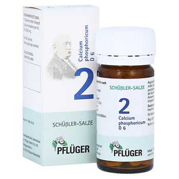 BIOCHEMIE Pflüger 2 Calcium phosphoricum D 6 Tabl. – PZN 6318772 – PZN 6318772