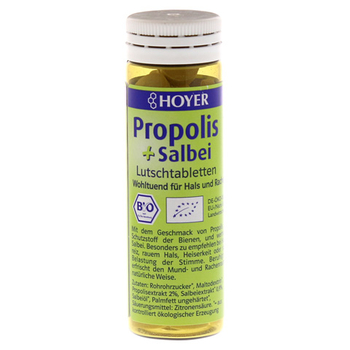 Hoyer Propolis & Salbei Lutschtabletten – PZN 4491650 – PZN 4491650