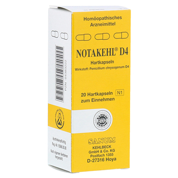 NOTAKEHL D 4 Kapseln – PZN 4383222 – PZN 4383222