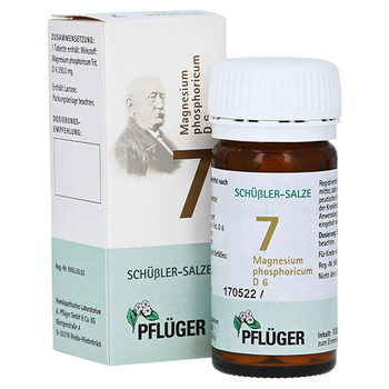 BIOCHEMIE Pflüger 7 Magnesium phosphoricum D 6 Tab – PZN 6319323 – PZN 6319323
