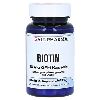 BIOTIN 10 mg GPH Kapseln – PZN 13250891 – PZN 13250891
