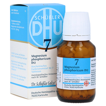 BIOCHEMIE DHU 7 Magnesium phosphoricum D 12 Tabl. – PZN 2580705 – PZN 2580705