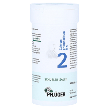 BIOCHEMIE Pflüger 2 Calcium phosphoricum D 6 Tabl. – PZN 6318789 – PZN 6318789