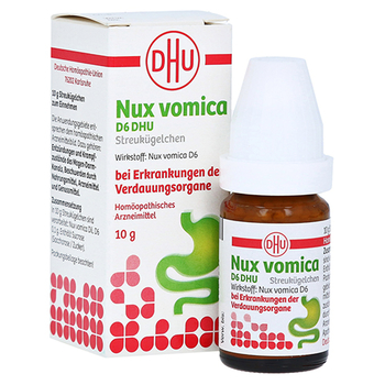 NUX VOMICA D 6 DHU Glob.bei Erkr.d.Verdauungsorg. – PZN 13699929 – PZN 13699929