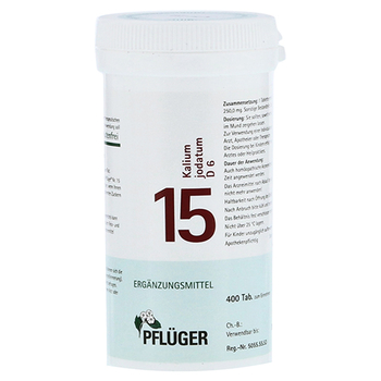 BIOCHEMIE Pflüger 15 Kalium jodatum D 6 Tabletten – PZN 6322012 – PZN 6322012