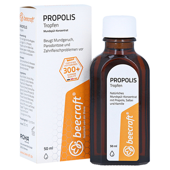 Beecraft Propolis Tropfen Mundspül-Konzentrat – PZN 15024302 – PZN 15024302