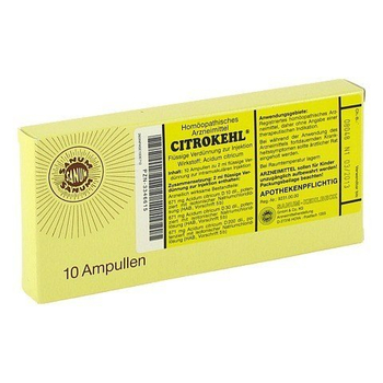 CITROKEHL Ampullen – PZN 3346615 – PZN 3346615