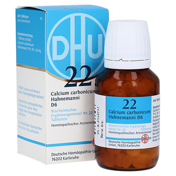 BIOCHEMIE DHU 22 Calcium carbonicum D 6 Tabletten – PZN 2581716 – PZN 2581716