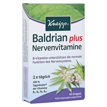 KNEIPP Baldrian plus Nervenvitamine Dragees – PZN 7798751 – PZN 7798751
