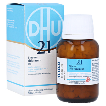 BIOCHEMIE DHU 21 Zincum chloratum D 6 Tabletten – PZN 6584516 – PZN 6584516