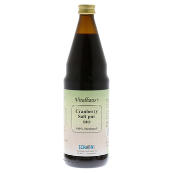 CRANBERRY SAFT pur Bio Vitalhaus – PZN 6978646 – PZN 6978646