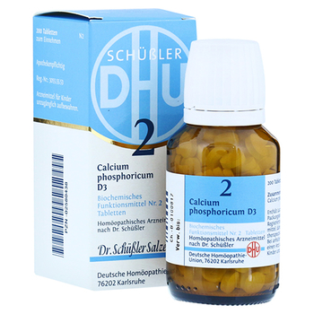 BIOCHEMIE DHU 2 Calcium phosphoricum D 3 Tabletten – PZN 2580438 – PZN 2580438