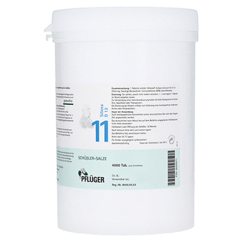 BIOCHEMIE Pflüger 11 Silicea D 12 Tabletten – PZN 6320071 – PZN 6320071