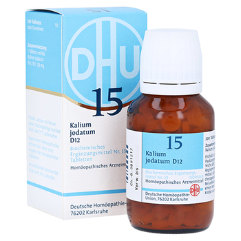 BIOCHEMIE DHU 15 Kalium jodatum D 12 Tabletten – PZN 2581159 – PZN 2581159
