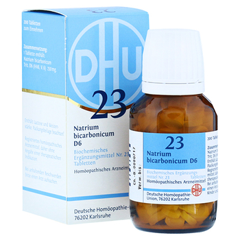 BIOCHEMIE DHU 23 Natrium bicarbonicum D 6 Tabl. – PZN 2581745 – PZN 2581745