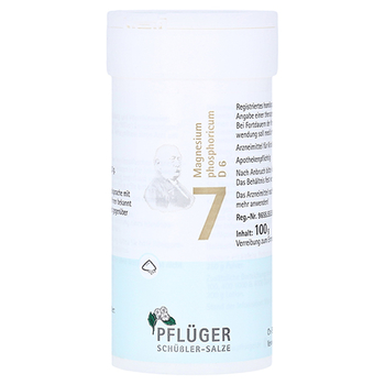 BIOCHEMIE Pflüger 7 Magnesium phosphoricum D 6 Plv – PZN 6323402 – PZN 6323402