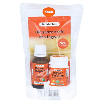 INGWER DR.MUCHES Kombipack Tropfen+Pastillen – PZN 13986540 – PZN 13986540
