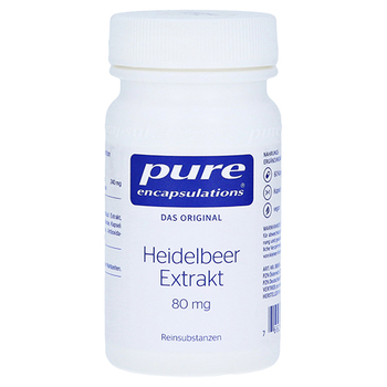 PURE ENCAPSULATIONS Heidelbeer Extrakt 80 mg Kaps. – PZN 5131988 – PZN 5131988