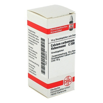 CALCIUM CARBONICUM Hahnemanni C 200 Globuli – PZN 2890015 – PZN 2890015