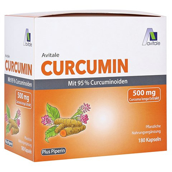 CURCUMIN 500 mg 95% Curcuminoide+Piperin Kapseln – PZN 16677130 – PZN 16677130