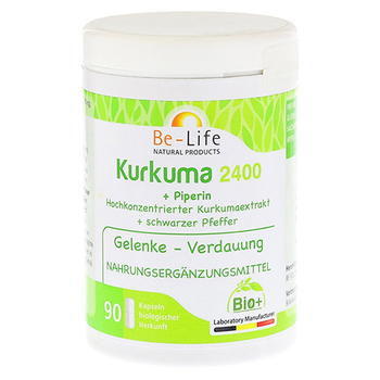 Kurkuma 2400 Kapseln – PZN 11128252 – PZN 11128252