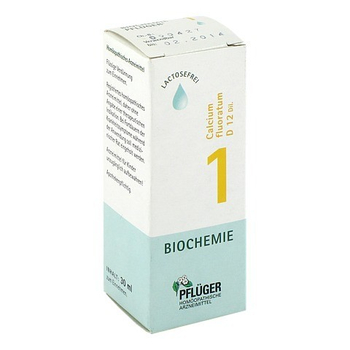 BIOCHEMIE Pflüger 1 Calcium fluoratum D 12 Tropfen – PZN 6323543 – PZN 6323543