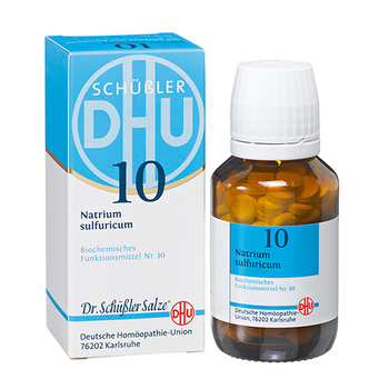BIOCHEMIE DHU 10 Natrium sulfuricum D 12 Tabletten – PZN 6584255 – PZN 6584255