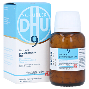 BIOCHEMIE DHU 9 Natrium phosphoricum D 12 Tabl. – PZN 6584226 – PZN 6584226