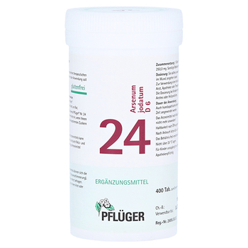 BIOCHEMIE Pflüger 24 Arsenum jodatum D 6 Tabletten – PZN 6323098 – PZN 6323098