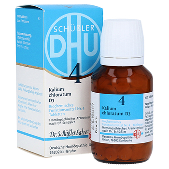 BIOCHEMIE DHU 4 Kalium chloratum D 3 Tabletten – PZN 2580527 – PZN 2580527