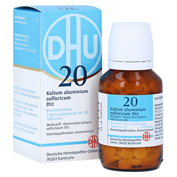 BIOCHEMIE DHU 20 Kalium alum.sulfur.D 12 Tabletten – PZN 2581604 – PZN 2581604