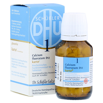 BIOCHEMIE DHU 1 Calcium fluoratum D 12 Tabl.Karto – PZN 6326518 – PZN 6326518
