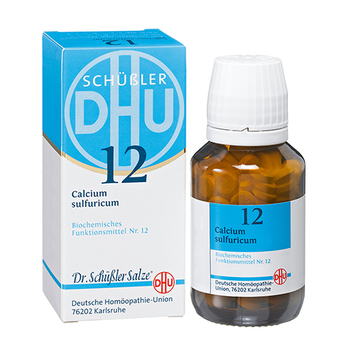 BIOCHEMIE DHU 12 Calcium sulfuricum D 3 Tabletten – PZN 2581047 – PZN 2581047