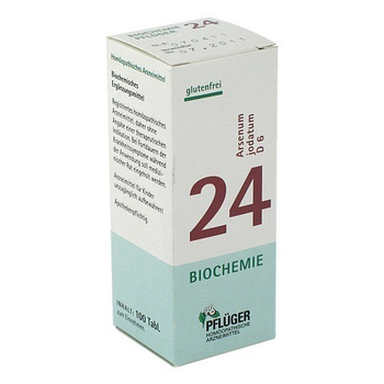 BIOCHEMIE Pflüger 24 Arsenum jodatum D 6 Tabletten – PZN 6323081 – PZN 6323081