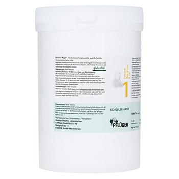 BIOCHEMIE Pflüger 1 Calcium fluoratum D 12 Tabl. – PZN 6318766 – PZN 6318766